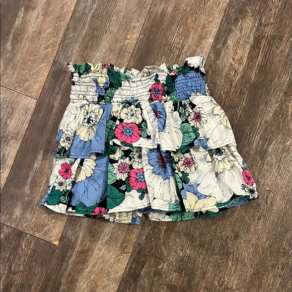 GAP Blue and Pink Floral Skirt - Picture 2 of 8
